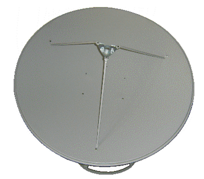 120cm Ku/C band satellite antenna, prime focus