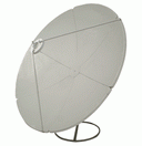 180cm C band satellite dish antenna, prime focus