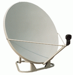 75cm Ku band satellite dish antenna